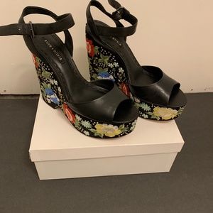 Alice & Olivia Platform Wedge Sandal